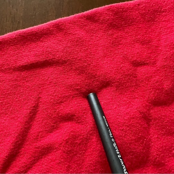 Vintage Gucci Red Crewneck Sweatshirt with Navy Embroidered GG Logo-Medium - Picture 7 of 8